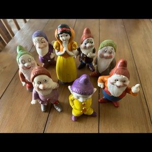 Antique Snow White and Seven Dwarfs Made in Japan